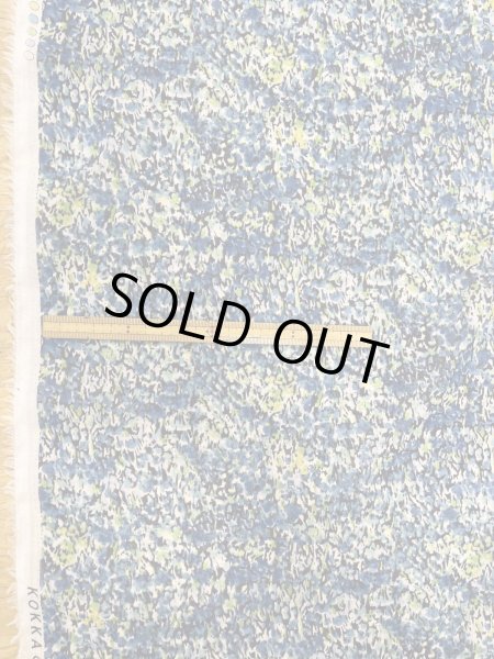 画像2: 生地：綿100％ 80シフォンAG加工 ジョーゼット（ブルー） (2)