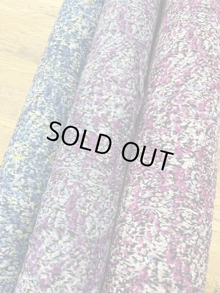 画像10: 生地：綿100％ 80シフォンAG加工 ジョーゼット（ブルー） (10)