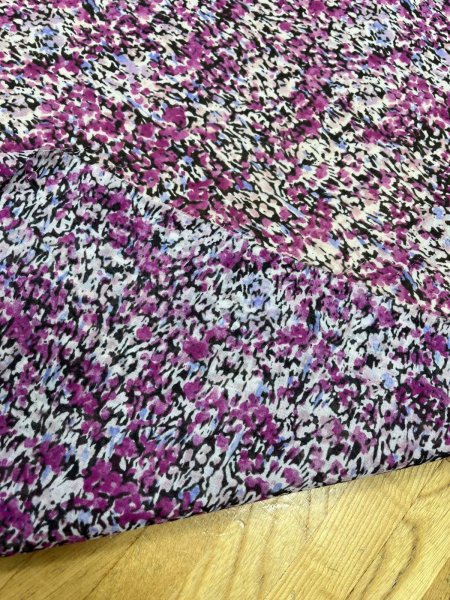 画像4: 生地:綿100% 80シフォンAG加工 ジョーゼット(ピンク) (4)