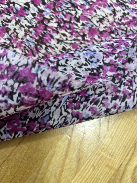 画像5: 生地:綿100% 80シフォンAG加工 ジョーゼット(ピンク) (5)