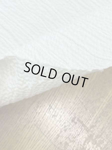 画像4: 生地:コットンメッシュシャーリング(オフ白) (4)