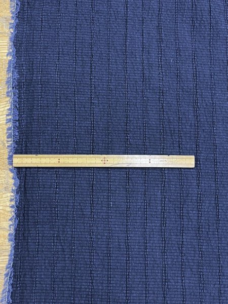 画像3: 生地:コットンメッシュシャーリング(ネイビー) (3)