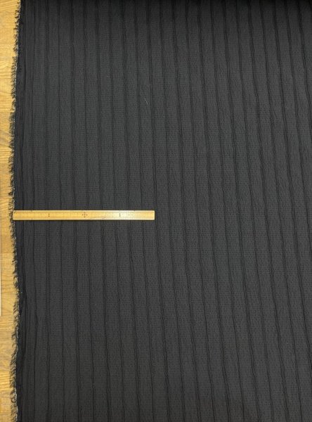 画像2: 生地:コットンメッシュシャーリング(黒) (2)