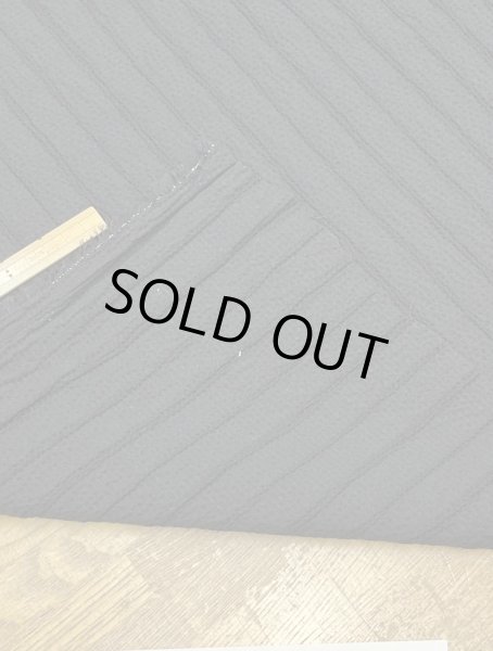 画像4: 生地：コットンメッシュシャーリング（黒） (4)