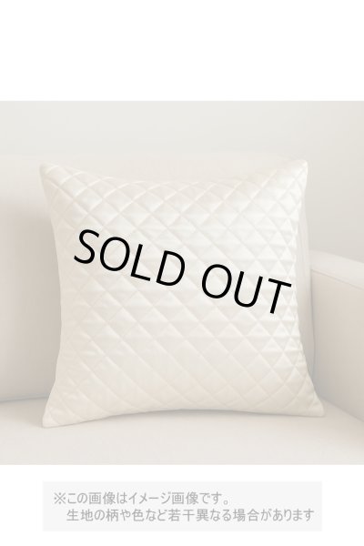 画像1: 生地：綿ポリエステルサテンキルト（クリーム） (1)
