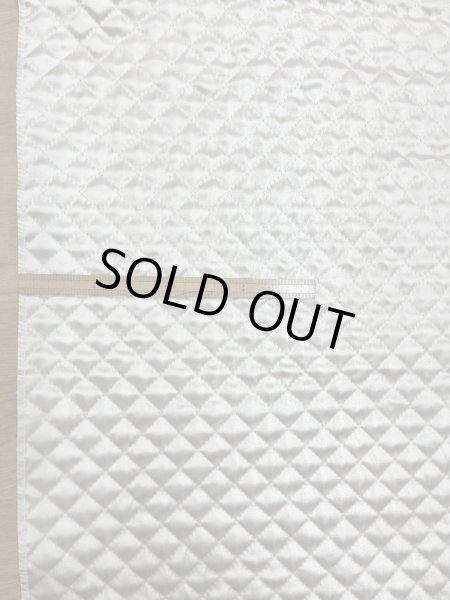 画像2: 生地：綿ポリエステルサテンキルト（クリーム） (2)