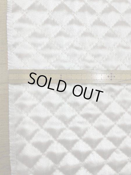 画像3: 生地：綿ポリエステルサテンキルト（クリーム） (3)