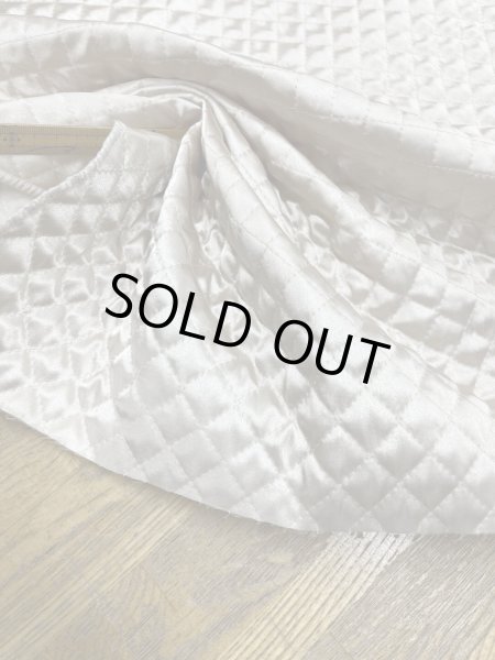 画像5: 生地：綿ポリエステルサテンキルト（クリーム） (5)