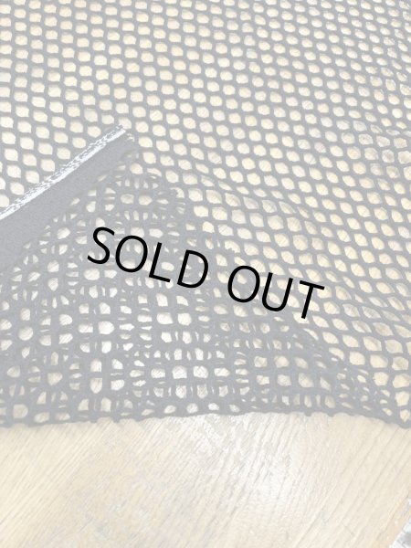 画像4: 生地：コットンメッシュ（黒） (4)