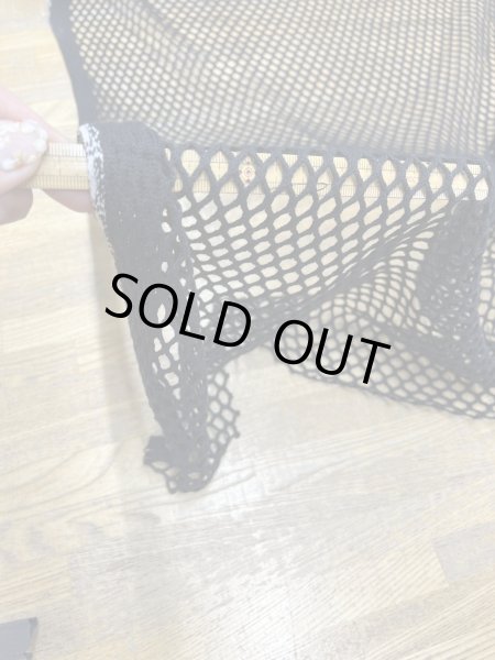 画像8: 生地：コットンメッシュ（黒） (8)