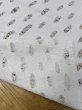 画像3: 生地：綿100％オパール型加工風ダメージ裏毛ニット（白） (3)