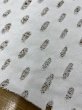 画像7: 生地：綿100％オパール型加工風ダメージ裏毛ニット（白） (7)