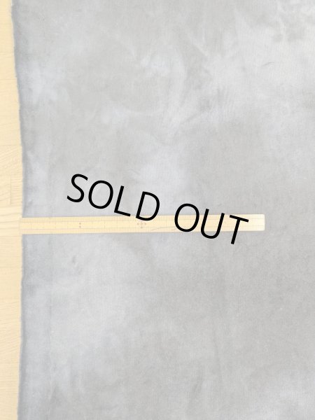 画像2: 生地：ポリエステル100％ムラ染めベロアニット（ブラック） (2)