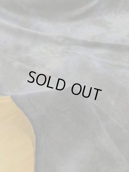 画像4: 生地：ポリエステル100％ムラ染めベロアニット（ブラック） (4)