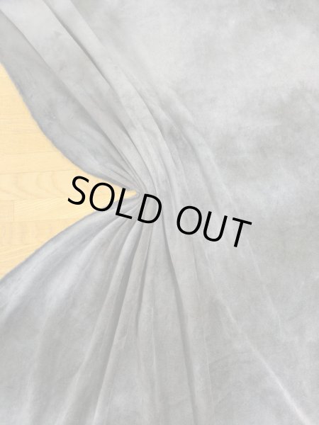 画像6: 生地：ポリエステル100％ムラ染めベロアニット（ブラック） (6)