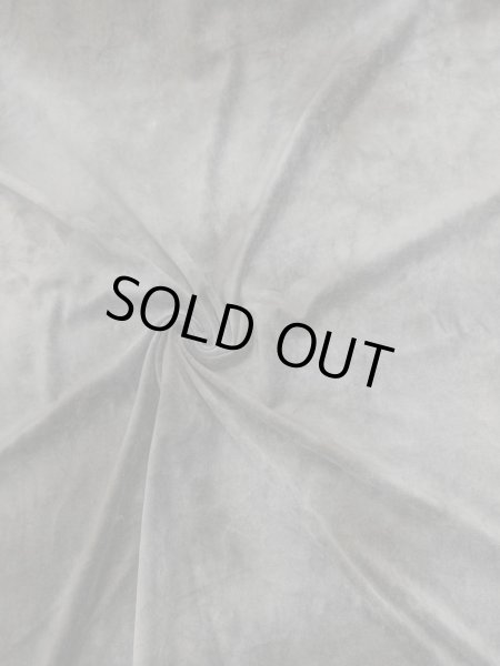 画像7: 生地：ポリエステル100％ムラ染めベロアニット（ブラック） (7)