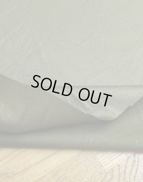 画像5: 生地：ポリエステルエンボス加工２WAYニット（モスグリーン） (5)