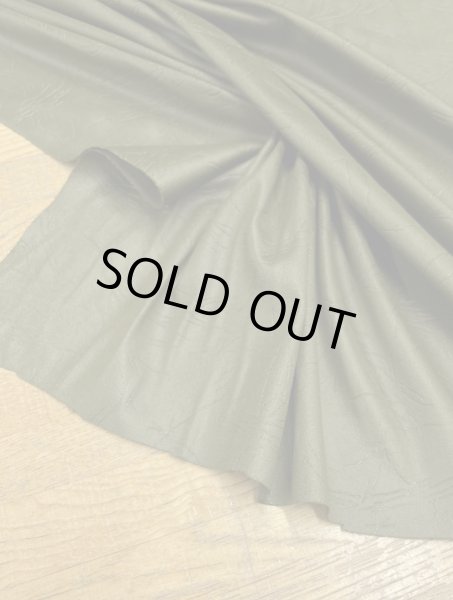 画像6: 生地：ポリエステルエンボス加工２WAYニット（モスグリーン） (6)