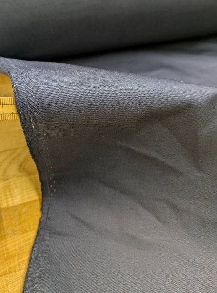 画像4: 生地：シャンブレー風 綿麻中厚生地（紺） (4)