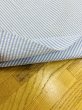 画像5: 生地：綿ポリエステルリップル風ストライプ（白／水色） (5)