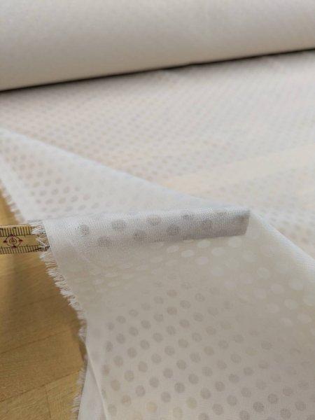 画像4: 生地:ポリエステルボイルドット柄プリント(ベージュ) (4)