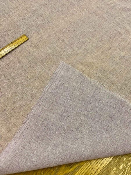 画像4: 生地:リネンライクシアーブラウス地(くすみピンク) (4)