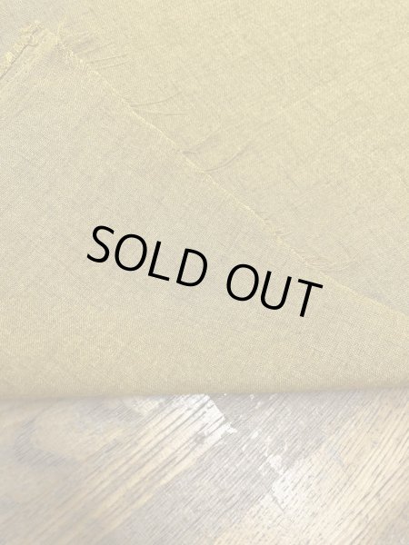 画像4: 生地：リネンライクシアーブラウス地（マスタード） (4)