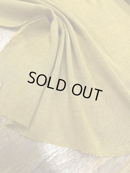 画像6: 生地：リネンライクシアーブラウス地（マスタード） (6)