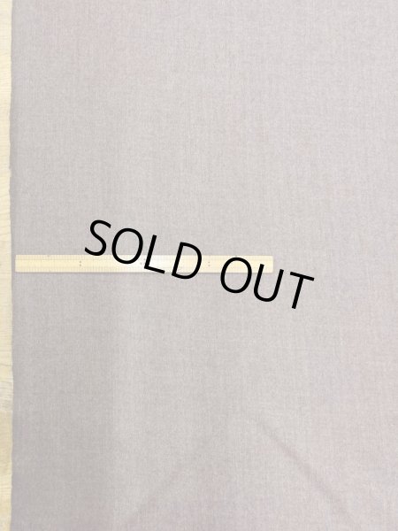 画像1: 生地：ウールジョーゼット（あずき） (1)