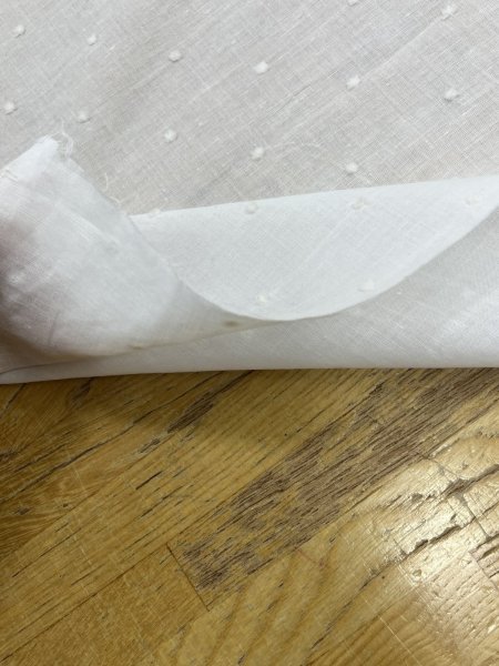 画像5: 生地:綿麻スノーカットドビー(白) (5)