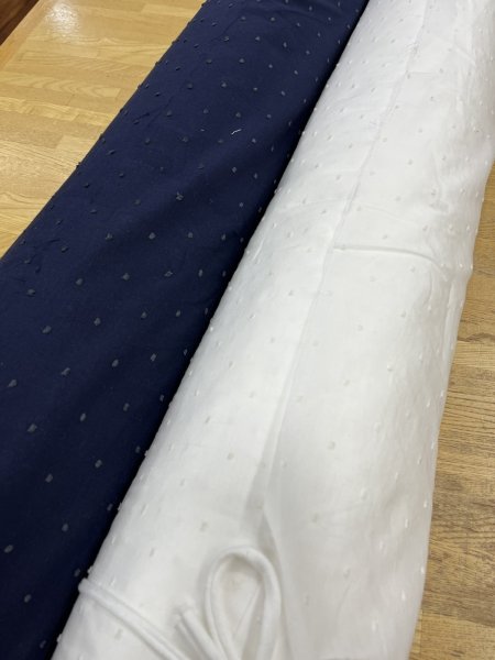 画像10: 生地:綿麻スノーカットドビー(白) (10)