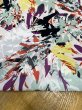 画像4: 生地：ポリエステル100％セミダルデシンカラフルプリント（白地） (4)