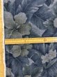 画像3: 生地：ハイビスカス柄プリント　デニム風コットン（デニムブルー） (3)