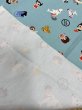 画像3: 生地：キャラクタープリント ライトキャンバス生地（ブルー） (3)