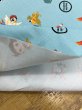 画像4: 生地：キャラクタープリント ライトキャンバス生地（ブルー） (4)