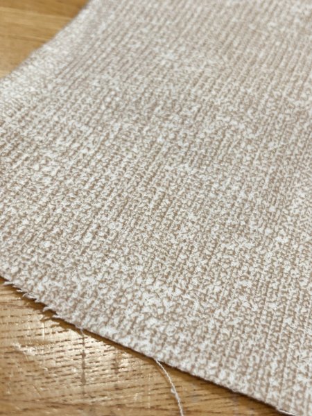 画像8: 生地：綿100％モザイク柄コーデュロイ（ベージュ） (8)