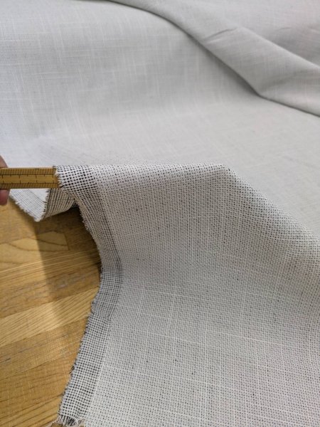 画像7: 生地：ポリエステルラメ入りクロス（ライトグレー） (7)