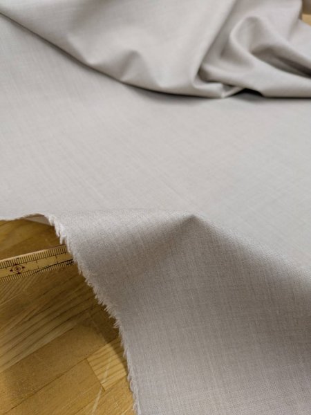 画像3: 生地：中厚ウールストレッチ生地（ベージュ） (3)