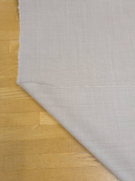 画像4: 生地：中厚ウールストレッチ生地（ベージュ） (4)