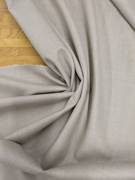 画像6: 生地：中厚ウールストレッチ生地（ベージュ） (6)