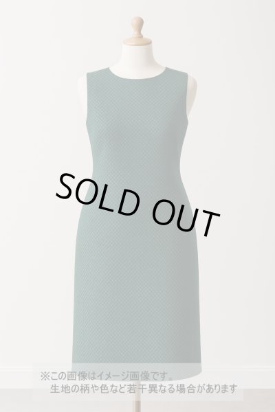 画像1: 生地：ポリエステル100％ジャカードライク合繊織物（ディープグリーン） (1)