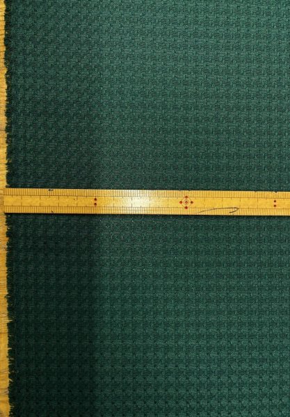 画像3: 生地:ポリエステル100%ジャカードライク合繊織物(ディープグリーン) (3)