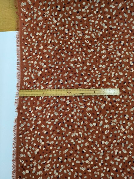 画像2: 生地:ポリエステル100%ニューヴィーナススエード(レンガレッド) (2)