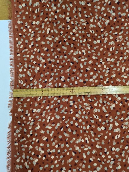 画像3: 生地:ポリエステル100%ニューヴィーナススエード(レンガレッド) (3)