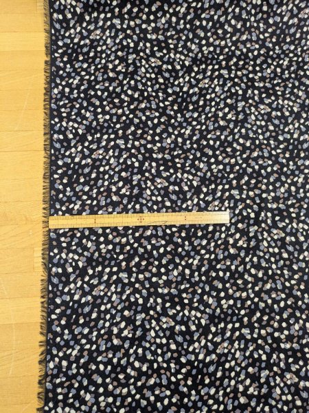 画像2: 生地:ポリエステル100%ニューヴィーナススエード(紺) (2)