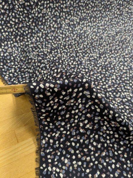 画像5: 生地:ポリエステル100%ニューヴィーナススエード(紺) (5)