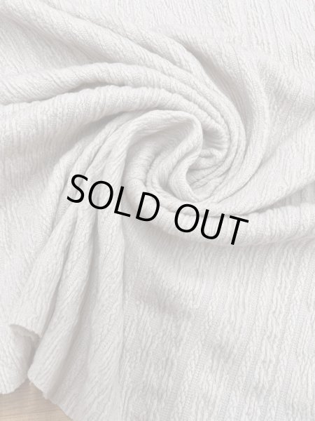 画像6: 生地：ジャガード編み アランケーブル柄 ニット（くすみピンクベージュ） (6)