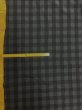 画像2: 生地：ポリエステル100％ブロックチェック柄（黒／墨黒） (2)