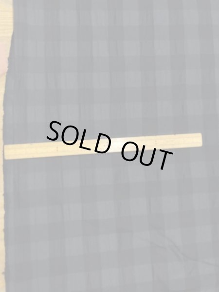 画像3: 生地：ポリエステル100％ブロックチェック柄（黒／墨黒） (3)