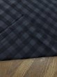 画像4: 生地：ポリエステル100％ブロックチェック柄（黒／墨黒） (4)